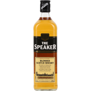 Віскі Speaker 3 YO blended 0.7 л 40% (5038342511224) ТОП в Вінниці