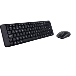 купить Комплект (клавиатура, мышь) Logitech MK220 Wireless Desktop (920-003169)