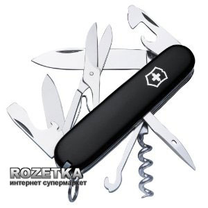 Швейцарський ніж Victorinox Climber Black (1.3703.3) краща модель в Вінниці