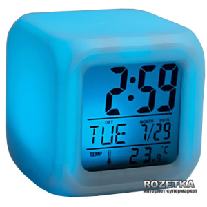 Годинник UFT з термометром змінює колір (clockkub)