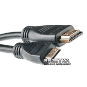 Кабель PowerPlant mini HDMI - HDMI 5 м, позолоченные коннекторы, v1.3 (KD00AS1246)