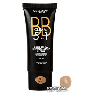 Тональний крем Deborah BB Cream SPF20 зволожуючий 03 Sand (8009518135725) в Вінниці