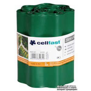 Газонный бордюр Cellfast 20x900 см Темно-зеленый (30-023H) в Виннице