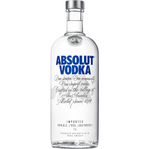 хороша модель Горілка Absolut 1 л 40% (7312040017034)