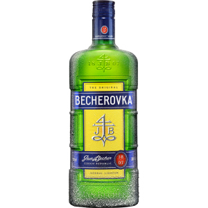 Ликерная настойка на травах Becherovka 0.7 л 38% (8594405101049) краща модель в Вінниці