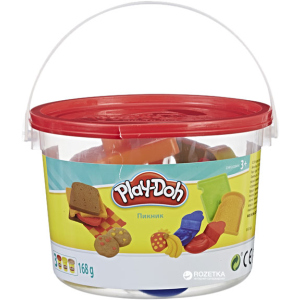 Набір пластиліну Hasbro Play-Doh Міні відерце Пікнік (23414_23412) ТОП в Вінниці
