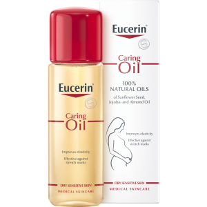 Натуральна олія для тіла Eucerin для підвищення еластичності шкіри та боротьби з розтяжками 125 мл (4005800631788) надійний