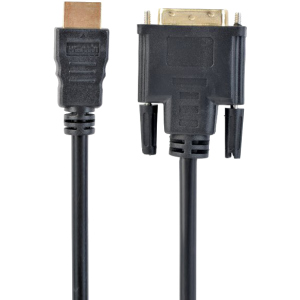 хороша модель Кабель Cablexpert HDMI - DVI 18+1pin 7.5 м (CC-HDMI-DVI-7.5MC)