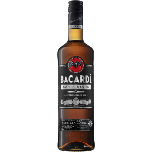 Ром Bacardi Carta Negra 4 года выдержки 0.7 л 40% (5010677039093) рейтинг