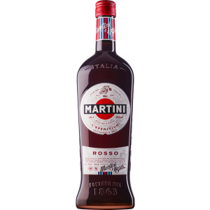 Вермут Martini Rosso полусладкий 1 л 15% (5010677915007)