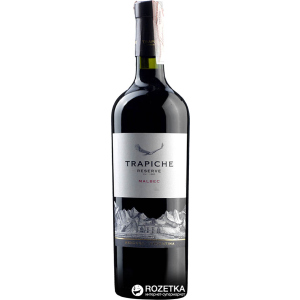 Вино Trapiche Reserve Malbec красное сухое 0.75 л 13.5% (7790240072808)