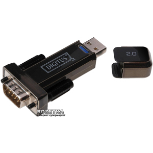 Перехідник Digitus USB to RS232 Black (DA-70156) в Вінниці