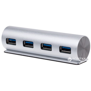 USB-хаб Maiwo USB 3.0 4 порта Silver (KH002) ТОП в Виннице