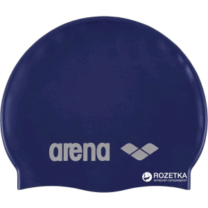 Шапочка для плавання Arena Classic Silicone 91662-71 Dark Blue (3468333887427) в Вінниці