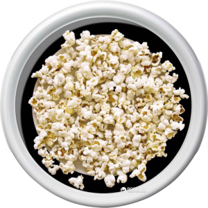 Поднос круглый Emsa Rotation Popcorn 30 х 30 см Белый с рисунком (EM512515) надежный