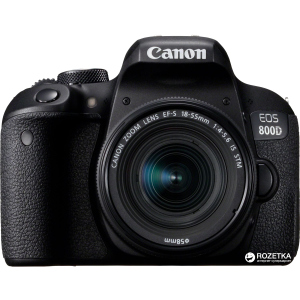 Фотоаппарат Canon EOS 800D 18-55mm IS STM Black (1895C019) Официальная гарантия! в Виннице