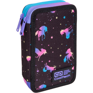 Пенал Coolpack Jumper 2 35 предметов 2 отделения Dark Unicorn (C66234) в Виннице