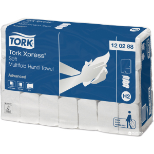 Паперові рушники Tork Xpress Multifold м'які 21 шт (TORK120288)