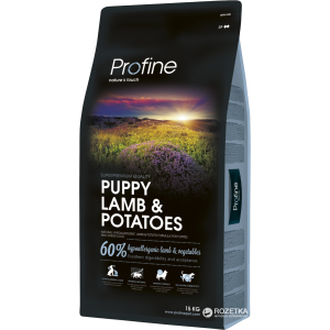 Сухой гипоаллергенный корм для щенков всех пород Profine Puppy Lamb с ягненком и картофелем 15 кг (8595602517510) в Виннице