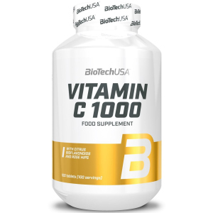 Витамины Biotech Vitamin C 1000 100 капсул (5999076218004)