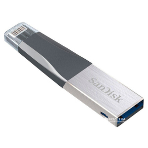 Sandisk iXpand Mini 64 Gb, USB 3.0/Lightning для Apple (SDIX40N-064G-GN6NN) краща модель в Вінниці