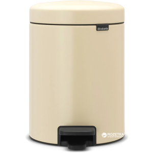 Ведро для мусора Brabantia Pedal Bin 5 л Almond (112423)