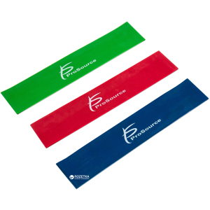 Набір ProSource Loop Resistance Bands Set із 3-х стрічкових еспандерів (PS-1025-lp-3) надійний