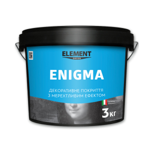 Декоративное покрытие ENIGMA ELEMENT DECOR 3 кг ТОП в Виннице