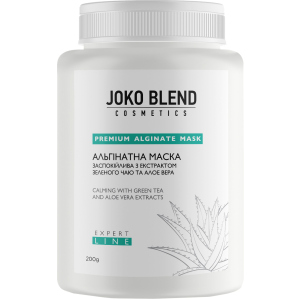 Альгинатная маска Joko Blend успокаивающая с экстрактом зеленого чая и алоэ вера 200 г (4823109401891) ТОП в Виннице