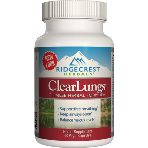 хороша модель Натуральна добавка Ridgecrest Herbals Clear Lungs 60 гелевих капсул (355724001346)