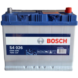 Автомобільний акумулятор Bosch 70Аh (-/+) ASIA Євро S4026 (630EN) (0 092 S40 260) в Вінниці