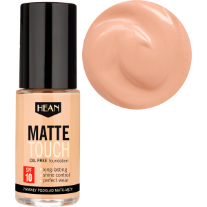 Основна основа Hean Matte Touch foundation 003 теплий бежевий 30 мл (5907474472317) краща модель в Вінниці