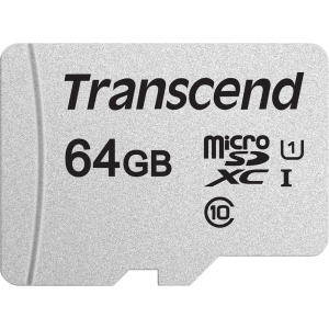 Transcend MicroSDXC 300S 64GB Class 10 UHS-I U1 без адаптера (TS64GUSD300S) ТОП в Вінниці