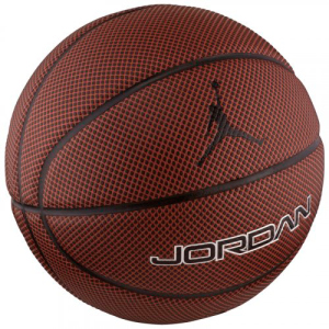 М'яч баскетбольний Nike Jordan Legacy 8P Size 7 Dark Amber/Black/Metallic Silver/Black (J.KI.02.858.07) ТОП в Вінниці