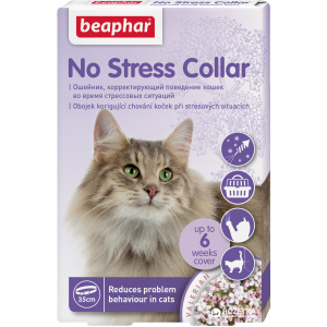 Антистресс ошейник Beaphar No Stress Collar cat для кошек 35 см (13228) (8711231132287) ТОП в Виннице