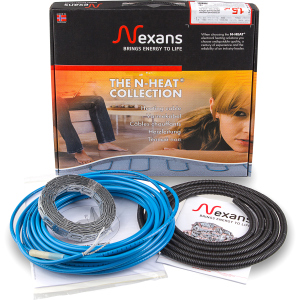 Тепла підлога Nexans TXLP/2R двожильний кабель 1500 Вт 8.8 - 11.0 м2 (20030017) краща модель в Вінниці