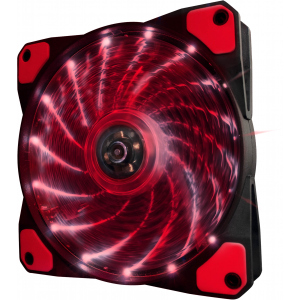 Кулер Frime Iris LED Fan 15LED Red (FLF-HB120R15) краща модель в Вінниці