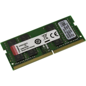 Оперативна пам'ять Kingston SODIMM DDR4-2666 16384MB PC4-21300 (KVR26S19D8/16) краща модель в Вінниці