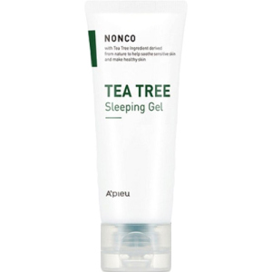 Маска для лица A'pieu Nonco Tea Tree Sleeping Gel с маслом чайного дерева ночная 80 мл (8809581460546) в Виннице