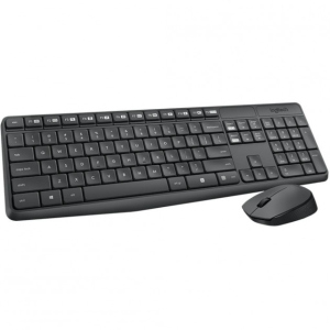 Комплект Logitech Wireless Desktop MK235 чорна USB (радіо, клавіатура+оптична миша) (920-007948) в Вінниці