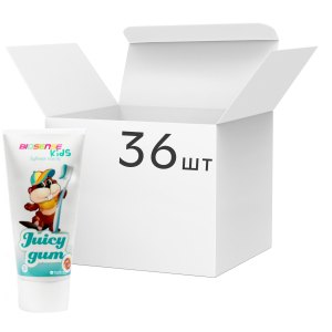 Упаковка зубной пасты Bioton cosmetics Juicy Gum 50 мл х 36 шт (4820026152783) ТОП в Виннице