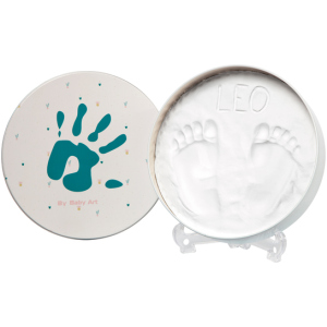Набор для создания отпечатка ручки и ножки малыша Baby Art Магическая коробочка Круглая (3601094200) (3220660304400) в Виннице