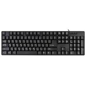 Клавіатура провідна HQ-Tech KB-103 USB Black в Вінниці