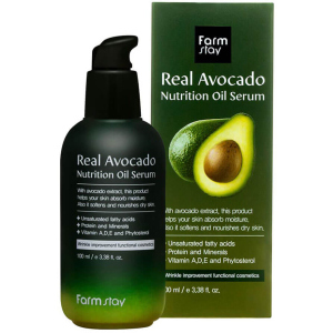 купить Питательная сыворотка Farmstay Real Avocado Nutrition Oil Serum с маслом авокадо 100 мл (8809469776899)