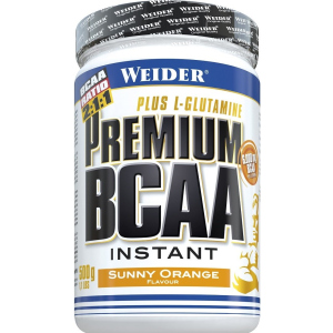 Аминокислота Weider Premium BCAA Sunny Orange 500 г (4044782317006) лучшая модель в Виннице