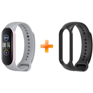 Xiaomi Mi Band 5 MiJobs Dual Color Grey/Pink (MJ5-DSS003GP) в Вінниці