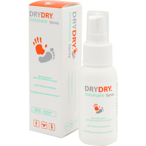 Дезодорант для интимного ухода Dry Dry Intimate Spray 50 мл (7350061291156) ТОП в Виннице