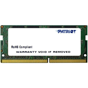 Оперативна пам'ять Patriot SODIMM DDR4-2666 8192MB PC4-21300 Signature Line (PSD48G266681S) ТОП в Вінниці