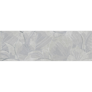 Декор Opoczno Flower Cemento Light Grey серый 240x740 (183407) ТОП в Виннице