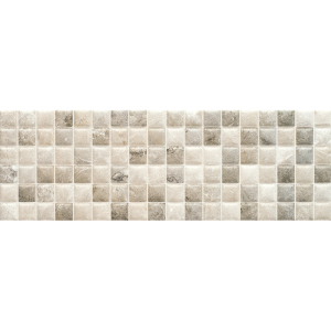 Кафель Cristal Ceramica Glamour Mosaic Cream коричневый 200x600 (179803)